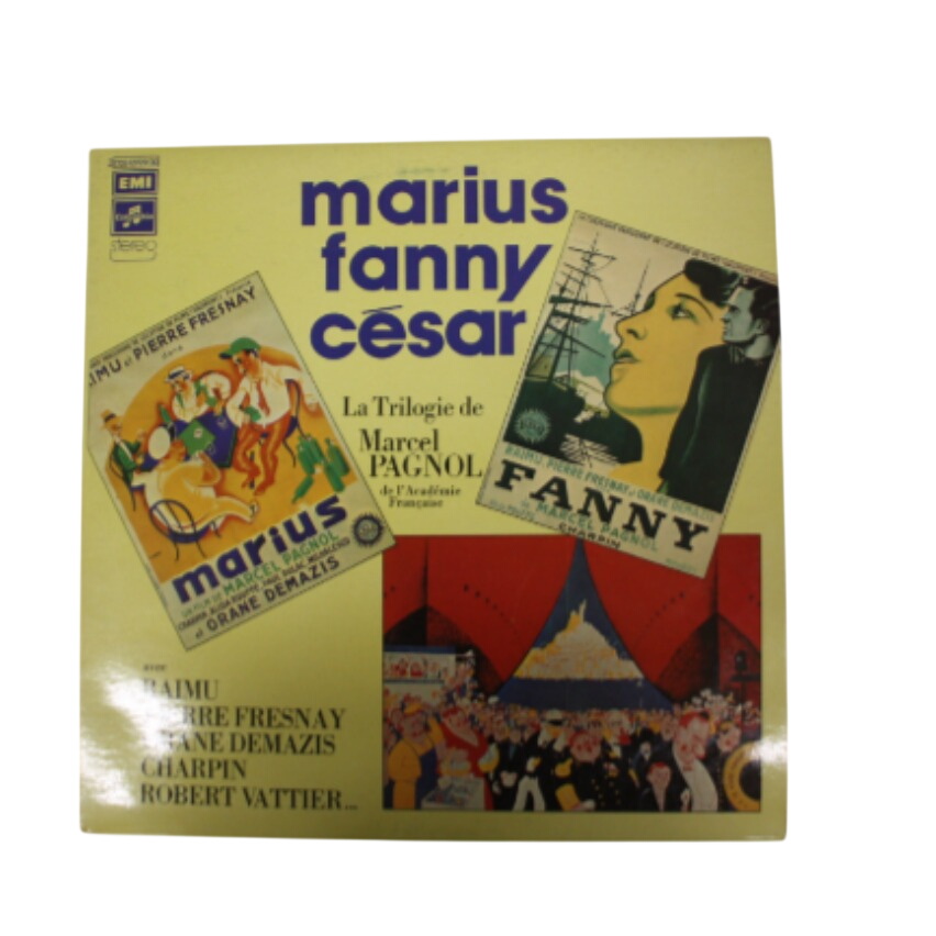 Acheter Vinyle Marcel Pagnol Avec Raimu, Pierre Fresnay, Orane Demazis, Charpin, Robert Vattier – Marius Fanny César (La Trilogie De Marcel Pagnol De L'Académie Française) Très bon état - 20,00 € Vinyle Marcel Pagnol Avec Raimu, Pierre Fresnay, Orane Demazis, Charpin, Robert Vattier – Marius Fanny César (La Trilogie De Marcel Pagnol De L'Académie Française) Très bon état - reconditionné disponible sur Label Emmaüs